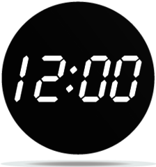 Gobo Clock 09