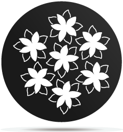 0733009 gobo flower 09