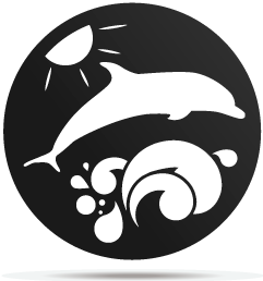 0133006 gobo animal dolphin