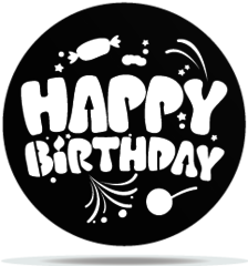 Gobo Birthday Candy