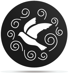 0133007 gobo animal dove