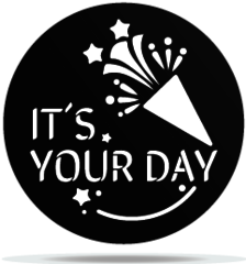 Gobo Birthday Your Day Confetti