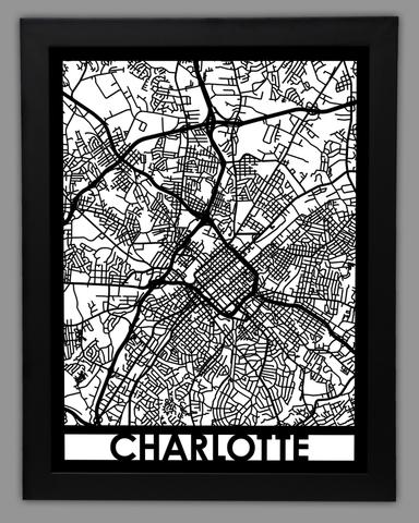 Charlotte framed 18x24