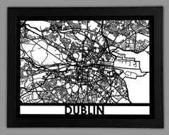 Dublin framed 18x24