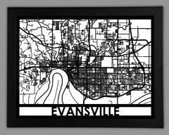 Evansville framed 18x24
