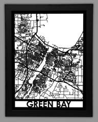 Greenbay framed 18x24