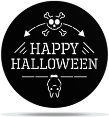 Gobo Halloween Skull Bat