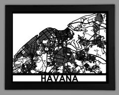 Havana framed 18x24