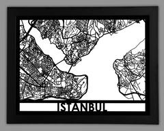 Istanbul framed 18x24