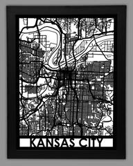 Kansascity framed 18x24