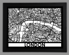 London framed 18x24