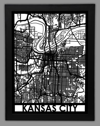 Kansascity framed 18x24