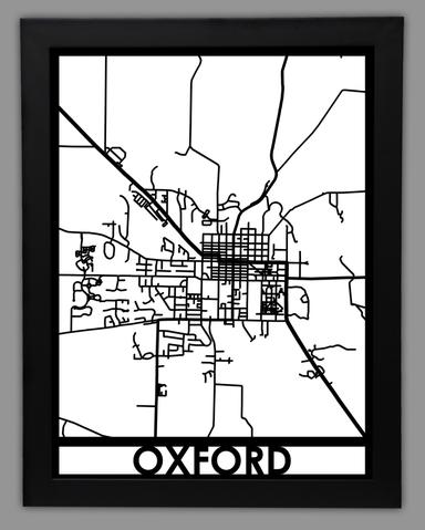 Oxford framed 18x24
