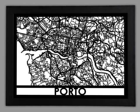Porto framed 18x24