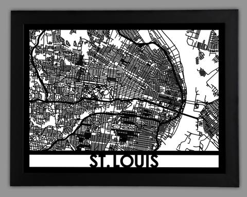 Stlouis framed 18x24