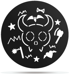 0833011 gobo halloween devil