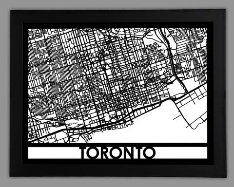 Toronto framed 18x24