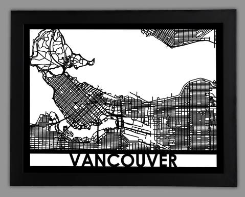 Vancouver framed 18x24