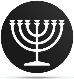 0933002 gobo hollidays menorah